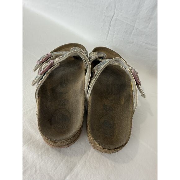 Birkenstock Mayari Kids Girls Sandals, Light Pink Birko-Flor, Size 28 - Picture 8 of 12